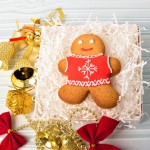 имбирный пряник в форме человечка