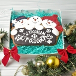 набор имбирных новогодних пряников