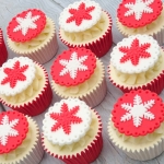 Набор капкейков «Снежинки»