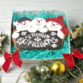 набор имбирных новогодних пряников