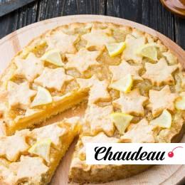 Пирог баварский апельсиновый с творожным кремом