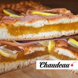 Пирог с лимоном и имбирем