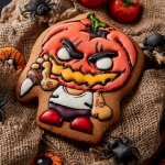 Имбирные пряники на Хэллоуин IPH00007504  