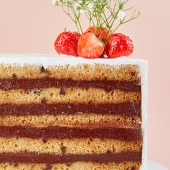 Половинка торта PTVB007669 1 кг.