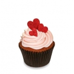 капкейки ванильные на 14 февраля