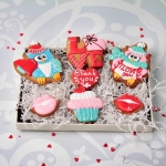 самый красивый набор имбирных пряников на 14 февраля 