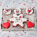 имбирные пряники на день валентина