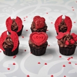набор капкейков на 14 февраля 6 штук