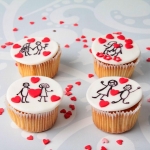 самые красивые наборы капкейков на 14 февраля