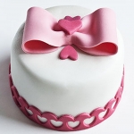 торт на праздник влюбленных