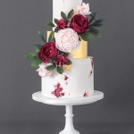 Торт «Цветочный водопад» на заказ