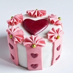 красивый торт на день валентина