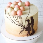 красивый торт на 14 февраля