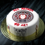 торт с логотипом купить на заказ