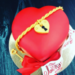 торт сердце