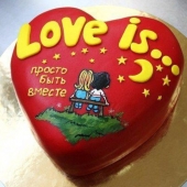 торт Love is