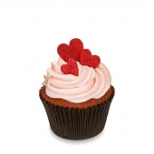 капкейки ванильные на 14 февраля