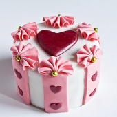 красивый торт на день валентина