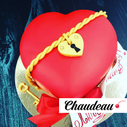 торт сердце