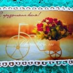 имбирная открытка на 8 марта