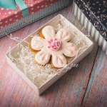 имбирный пряник на 8 марта ромашка