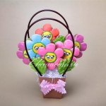 набор имбирных пряников цветы