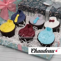 капкейки на 23 февраля 6 штук